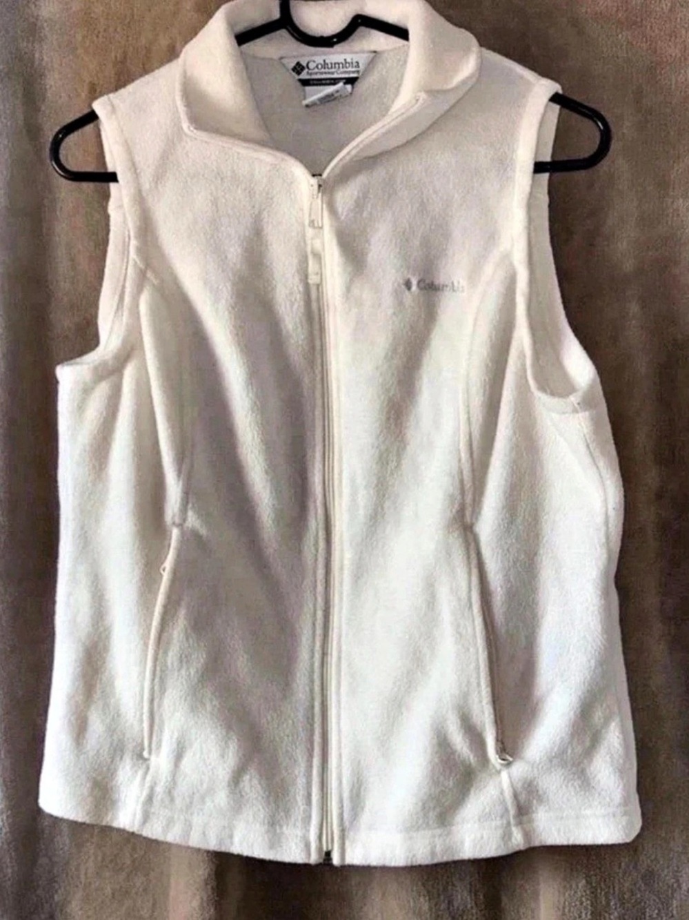 Columbia Benton Springs Fleece Vest White